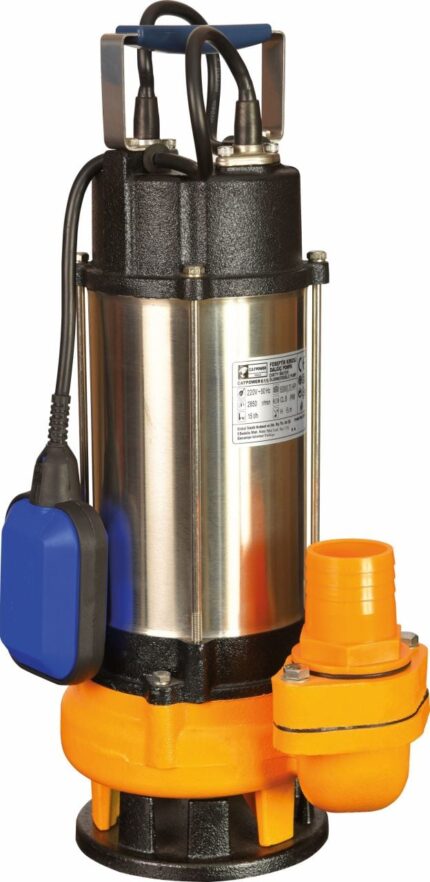 CATPOWER FOSEPTİK KIRICILI DALGIÇ POMPA 0,75 HP