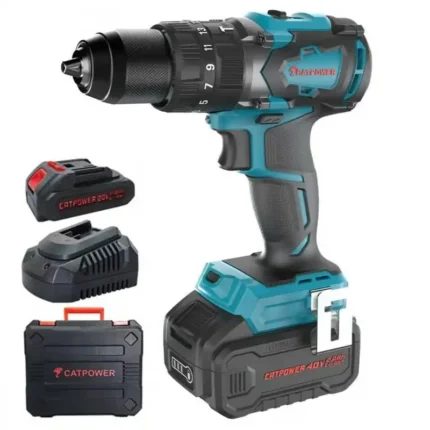 CATPOWER KÖMÜRSÜZ AKÜLÜ DARBELİ VİDALAMA Lİ-İON 40V 90NM 2 AKÜLÜ