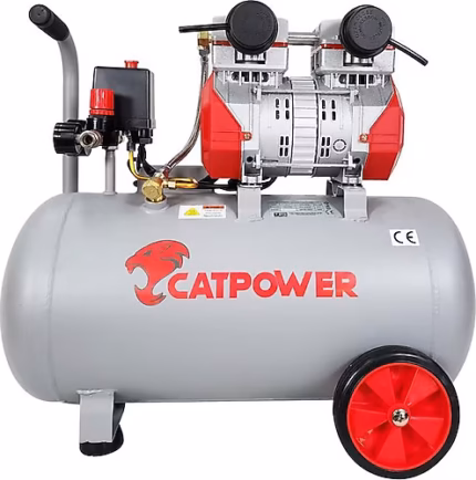 CATPOWER SESSİZ VE YAĞSIZ KOMPRESÖR 2HP 50LT
