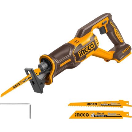 INGCO Lİ-İON KÖMÜRSÜZ AKÜLÜ TİLKİ KUYRUĞU TESTERE 20V