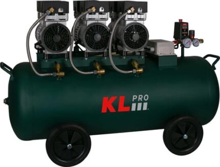 KALE 100LT 3X1 HP YAĞSIZ SESSİZ HAVA KOMPRESÖRÜ