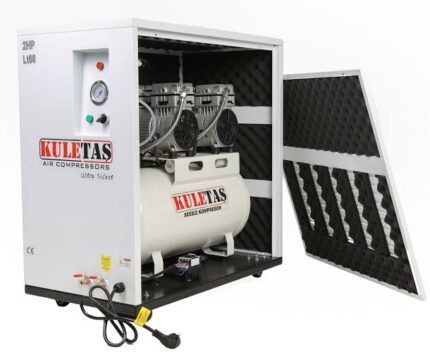 KULETAŞ SESSİZ HAVA KOMPRESÖRÜ KABİNLİ 60 LT 2HP