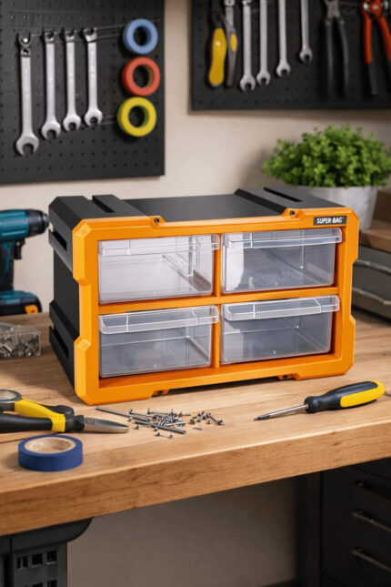 SUPERBAG 4'LÜ MODÜLER MONOBLOK ÇEKMECE SETİ