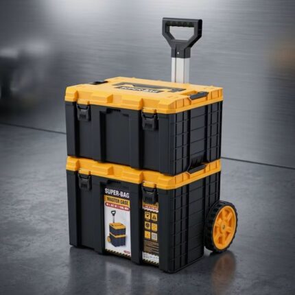 SUPERBAG M-L MASTER CASE TEKERLEKLİ 2'Lİ SET