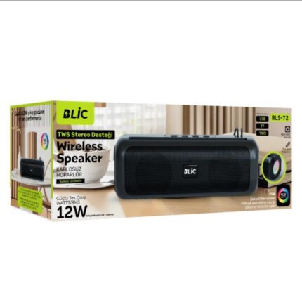 BLİC 12W BLUETOOTH HOPARLÖR