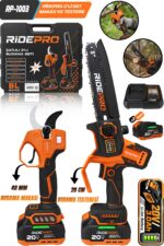 RİDEPRO RP-1003 2'Lİ PROFESYONEL BAHÇE SETİ MAKAS+TESTERE