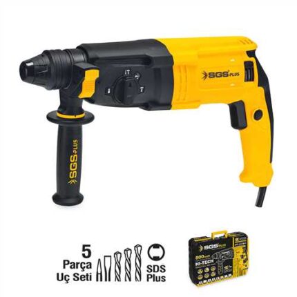 SGS KIRICI-DELİCİ MATKAP 800 W 26 MM 3.1 KG (SDS PLUS)