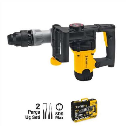 SGS ELEKTROPNOMATİK KIRICI SDS MAX 1300 W 23 JOULES 7 KG