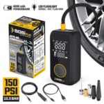 SGS ŞARJLI HAVA KOMPRESÖRÜ DİJİTAL 12V 6.0 Ah (150 PSI)