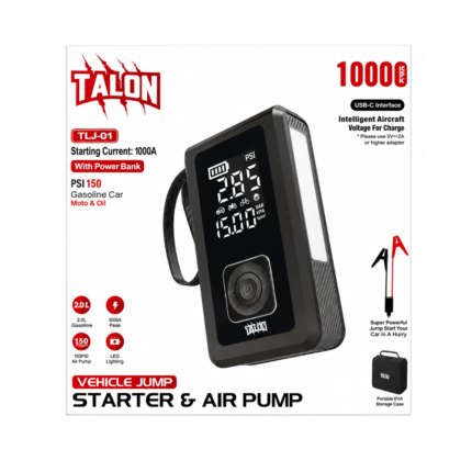 TALON TLJ-01 AKÜ VE LASTİK ŞİŞİRME CİHAZI