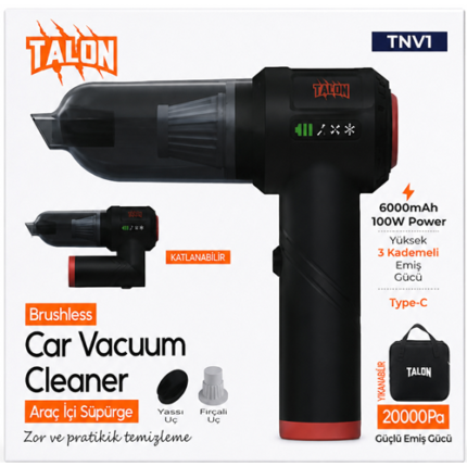 TALON TNV1 ARAÇ İÇİ SÜPÜRGE