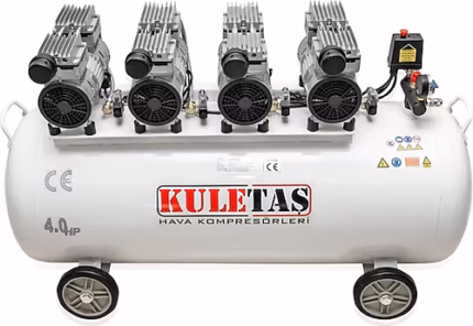 KULETAŞ SESSİZ HAVA KOMPRESÖRÜ 200 LT 4HP