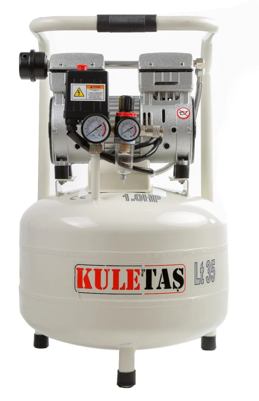 kuletas-35-litre KULETAŞ SESSİZ HAVA KOMPRESÖRÜ 35 LT - Görsel 1