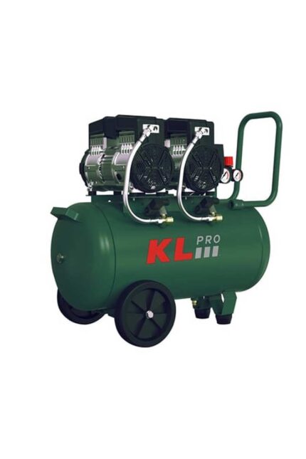 KALE 50 LT 4 HP (2*1.5 kW) YAĞSIZ SESSİZ HIZLI HAVA KOMPRESÖRÜ