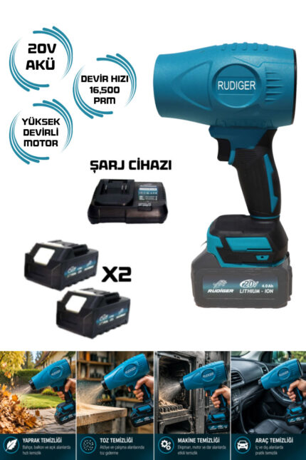 RUDİGER ŞARJLI HAVA ÜFLEME MAK.BX1003