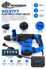 RUDİGER 7,5 KG KIRICI-DELİCİ HİLTİ XD3177 - Görsel 2
