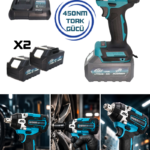 RUDİGER 450NM SOMUN SÖKME 2 BATARYA 1 ŞARJ
