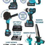 RUDİGER 6 LI SET (4 LÜ SET + TESTERE-MAKAS)