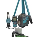 RUDİGER LAZER+LAZER METRE+TRİPOT AYAK SARI/MAVİ