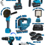 RUDİGER 6 LI SET  (DEKUPAJ + DAİRE TESTERE)