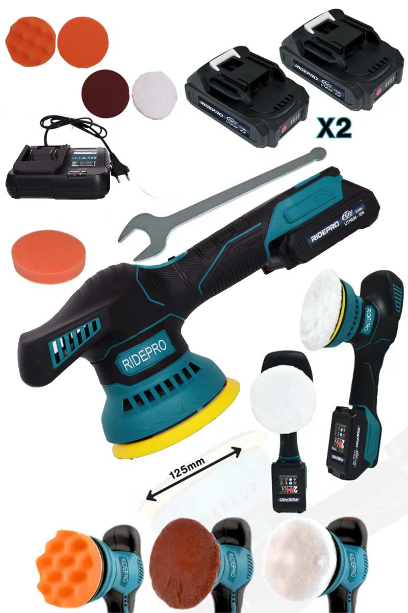 RP-2003 RİDEPRO ŞARJLI POLİSAJ KIZAKLI - Görsel 1