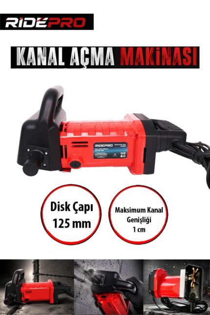 RIDEPRO KANAL AÇMA MAKİNESİ