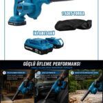 RİDEPRO HAVA ÜFLEME MAKİNESİ 21W 2 AH