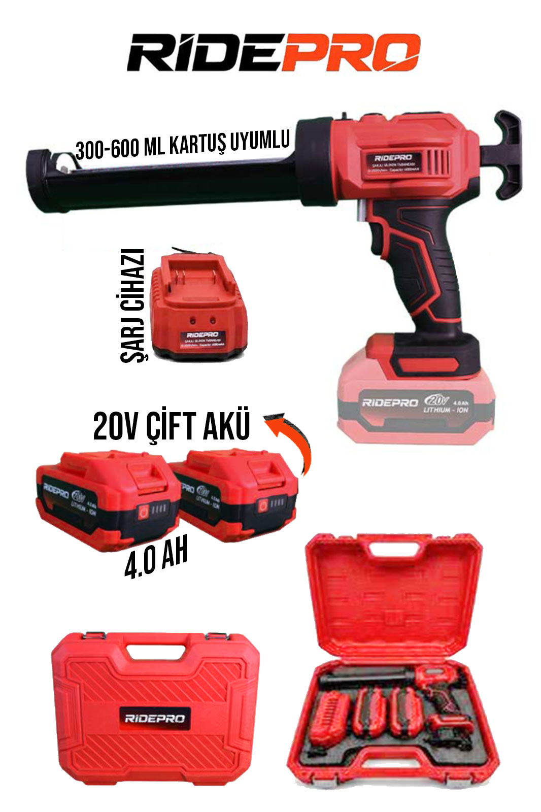 RP-2041 RİDEPRO SİLİKON TABANCASI - Görsel 1