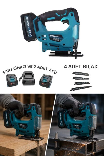 RİDEPRO ŞARJLI DEKUPAJ MAKİNESİ