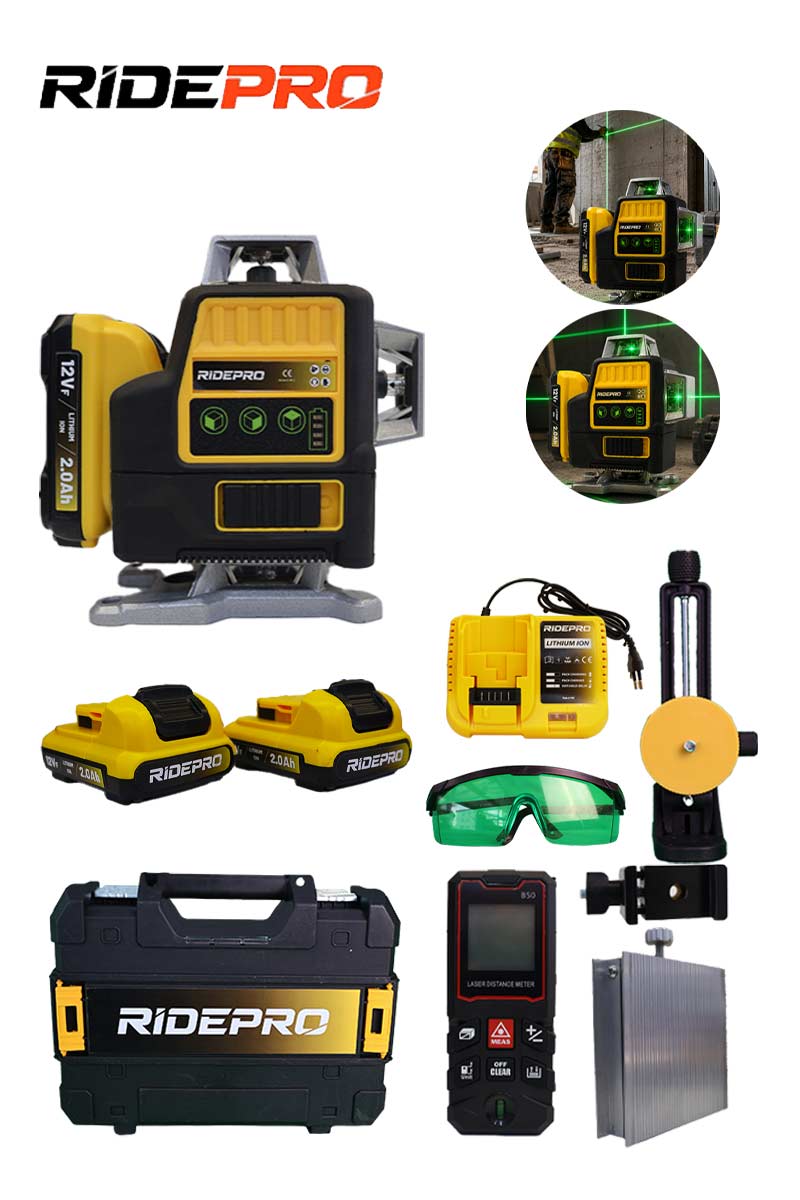 RP-2051 RİDEPRO 16 YÖNLÜ LAZER 50 MT LAZER - Görsel 1