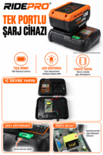 RİDEPRO RP-1003 2'Lİ PROFESYONEL BAHÇE SETİ MAKAS+TESTERE - Görsel 5