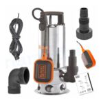 BXUP 1100XDE DALGIÇ SU POMPASI KİRLİ SU İNOX