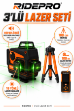 RP-1128 RİDEPRO 4'LÜ SET 350 NM'Lİ + 3'LÜ SET 16 YÖNLÜ LAZER VE LAZER M - Görsel 6