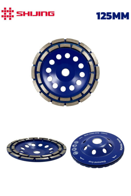 SHIJING ÇİFT SIRA ÇANAK YER SİLİM 125MM