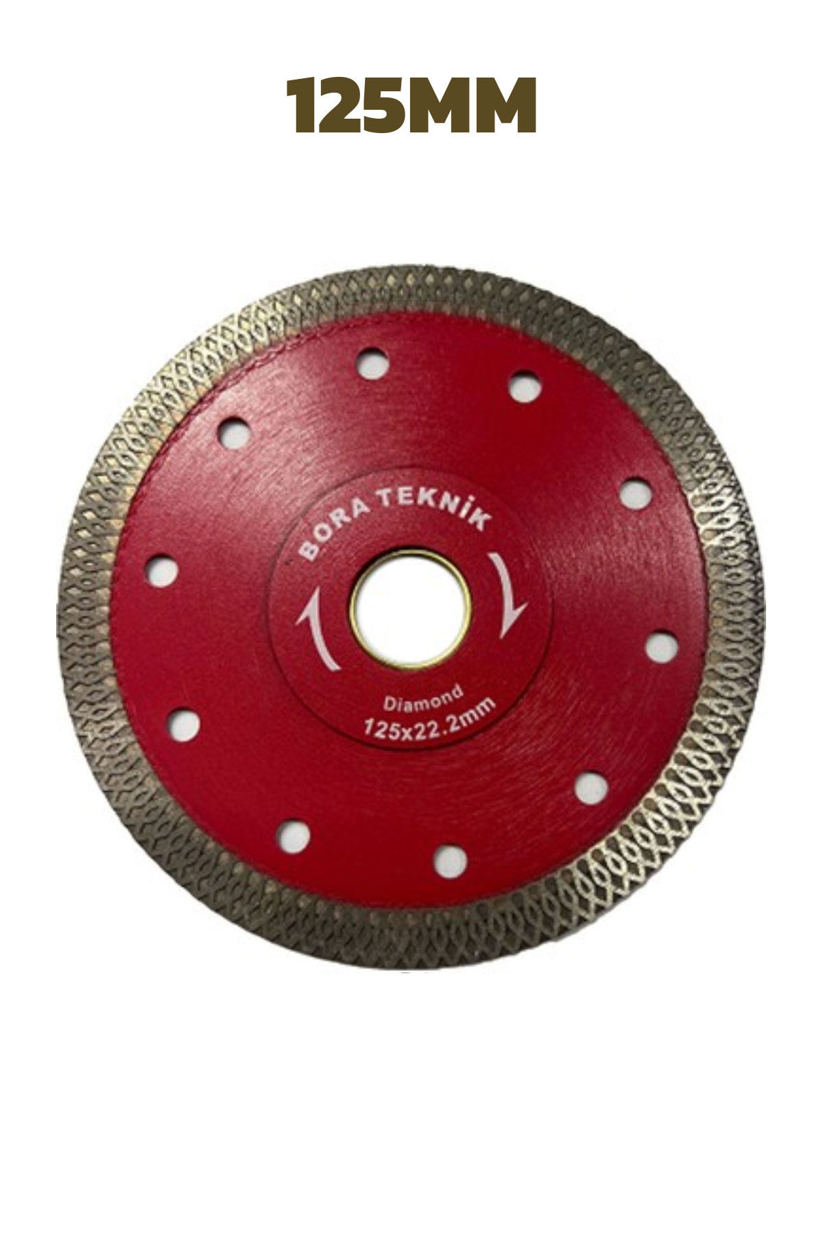 BR-P125 SHIJING SERAMİK PORSELEN TESTERE 125MM - Görsel 1