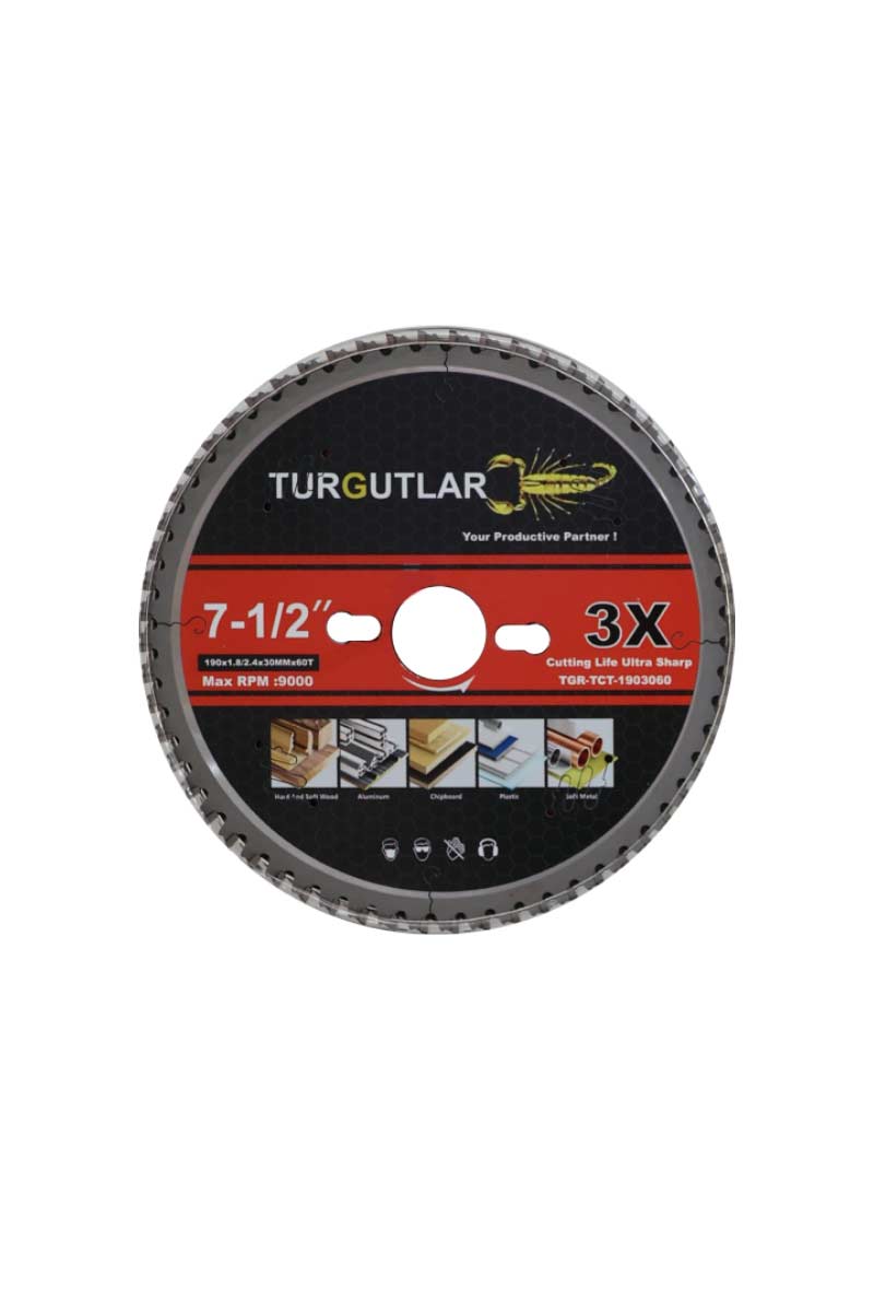 DGR-1032 190 MM DAİRE TESTERE BIÇAĞI - Görsel 1