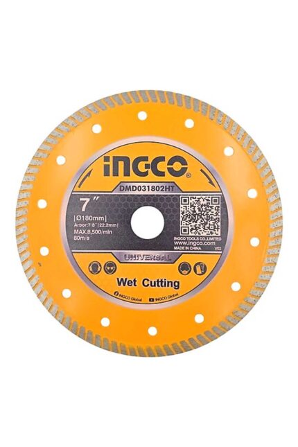 İNGCO ELMASLI SERAMİK KESME DİSKİ 180X22.2 MM