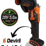 RİDEPRO KF-RP-5004 6 DEVİRLİ ŞARJLI SPİRAL SOLO MAKİNE