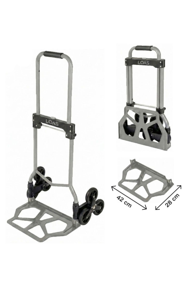 LSKTA80M LOAS 80 KG KATLANABİLİR TAŞIMA ARABASI - Görsel 1