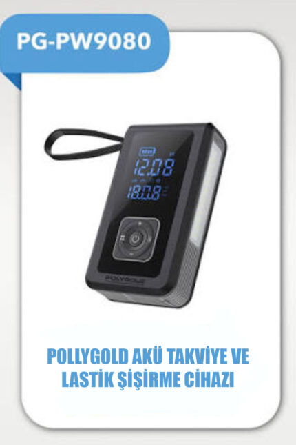 POLLYGOLD AKÜ TAKVİYE VE LASTİK ŞİŞİRME CİHAZI