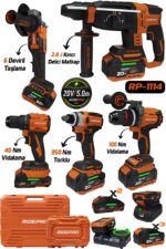RP-1114 RİDEPRO 4'LÜ SET + 40 NM KIZAKLI VİDALAMA