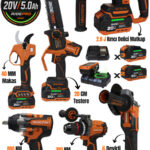RİDEPRO 4'LÜ SET 800 NM'Lİ + 2'Lİ SET TESTERE VE MAKAS