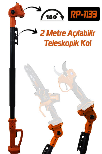 RIDEPRO RP-1133 2 METRE TELESKOPİK UZATMA KOLU