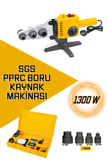 SGS PPRC BORU KAYNAK MAKİNASI 1300W