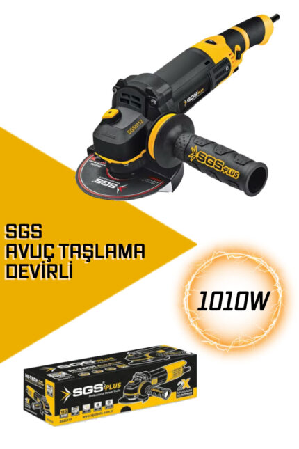 SGS AVUÇ TAŞLAMA 1010 W 125MM DEVİRLİ