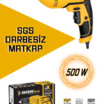 SGS DARBESİZ MATKAP 500W