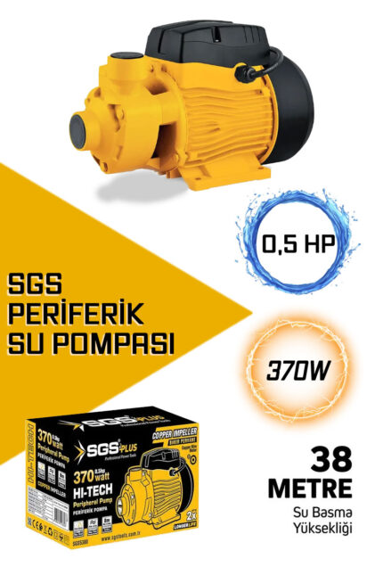 SGS PERİFERİK SU POMPASI 370 W 0.5 HP