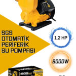 SGS OTOMATİK PERİFERİK SU POMPASI 800W 1.2HP