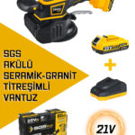 SGS AKÜLÜ SERAMİK-GRANİT TİTREŞİMLİ VANTUZ 130MM 80 KG