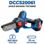 DONGCHENG DCCS20061 BUDAMA ZİNCİRLİ EL TESTERESİ 150 MM 4.0 AH